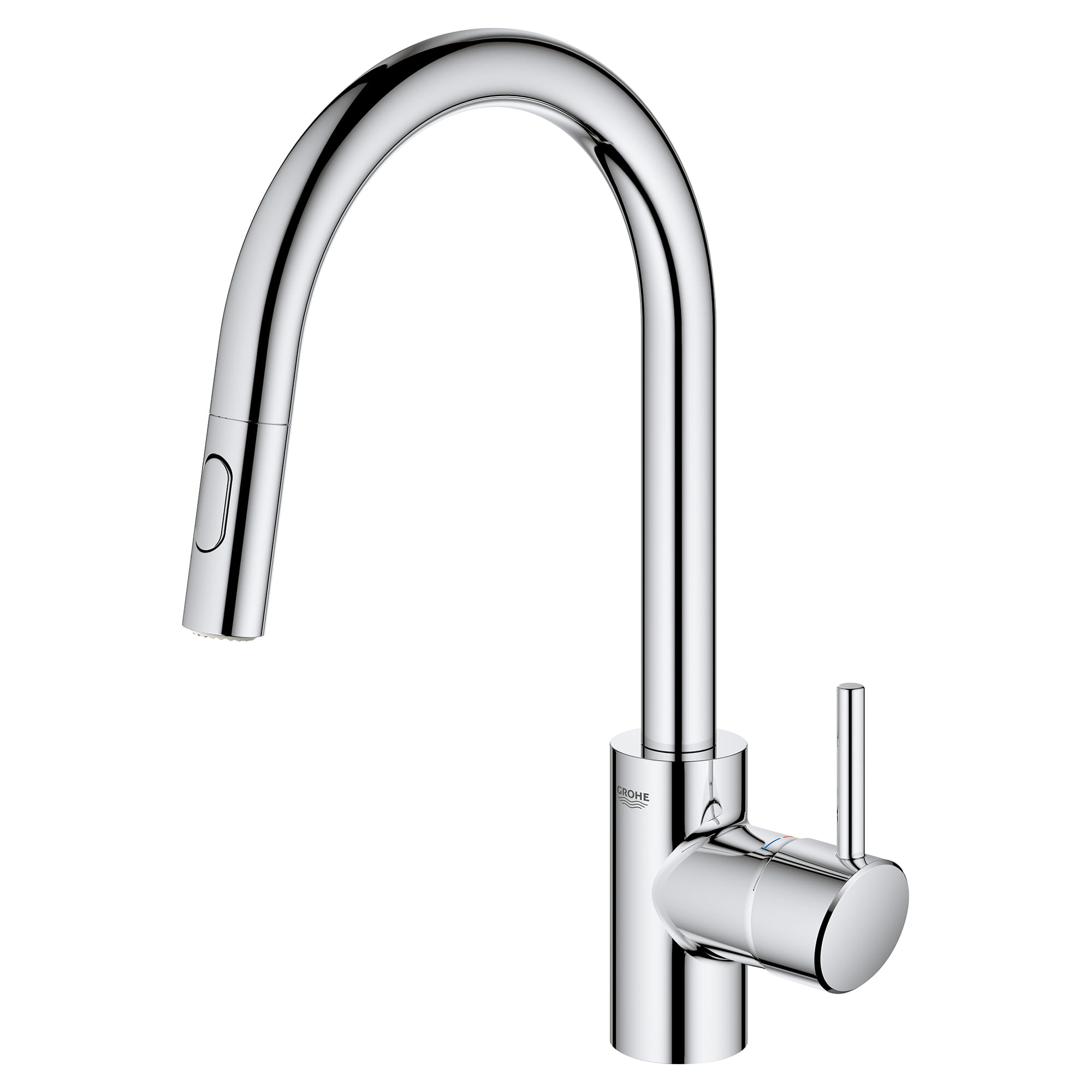 Concetto Single Handle Pull Down Kitchen Faucet Dual Spray Gpm